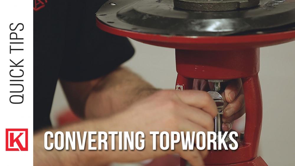 Reversing Your High Pressure Control Valve Topworks From Fail